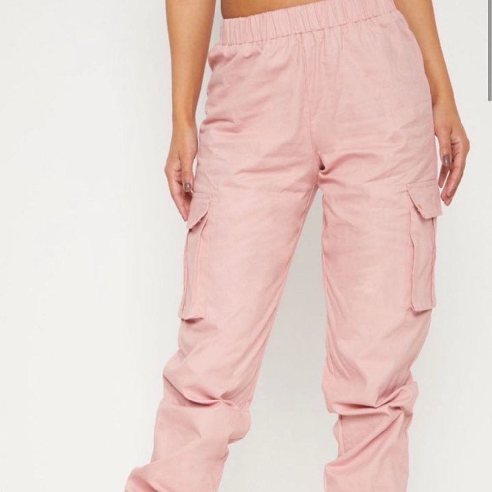 Pink cargo joggers - Picture 5 of 12